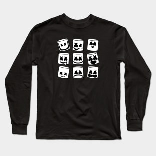 Marshmello Expressions Long Sleeve T-Shirt